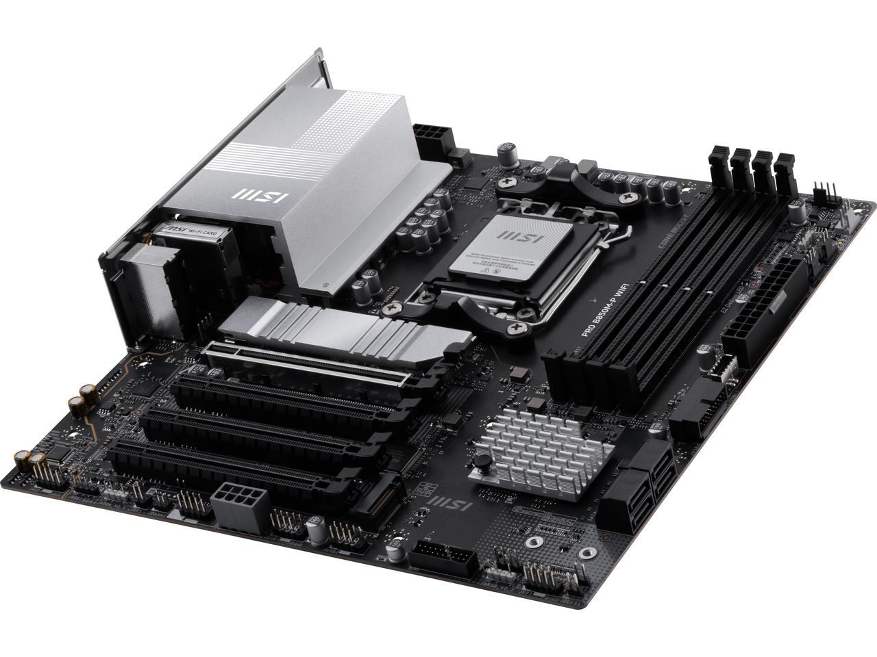 MSI PRO B850M-P WIFI AM5 AMD B - огляд і ціна Am5 Micro Atx Pcie 5.0 Motherboard